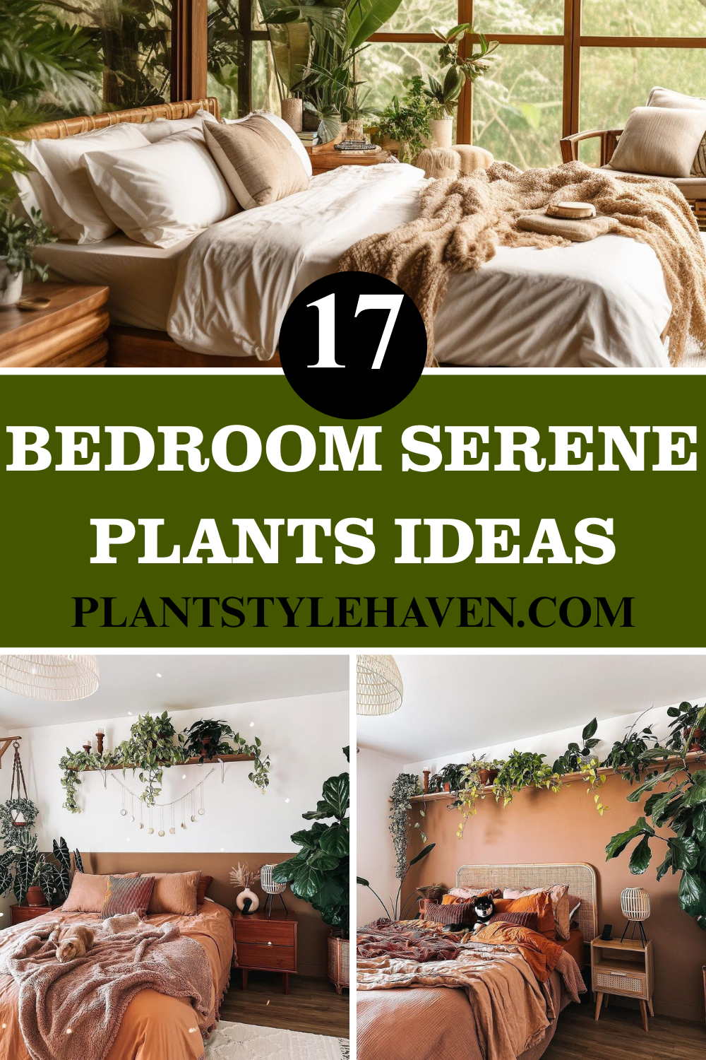 Transform Your Bedroom with 17 Serene Plant Ideas