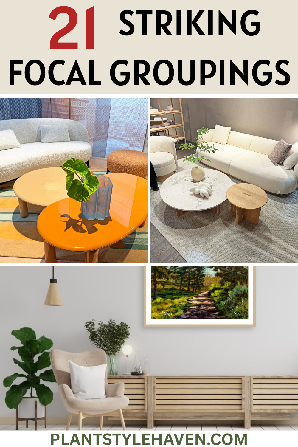 Transform Your Space with 21 Striking Focal Groupings