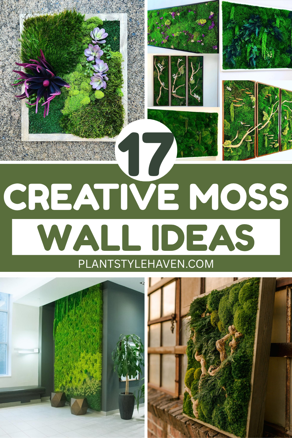17 Creative Moss Wall Ideas to Transform Your Space