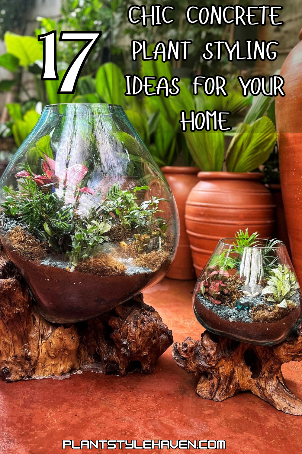 17 Chic Concrete Plant Styling Ideas for Your Home