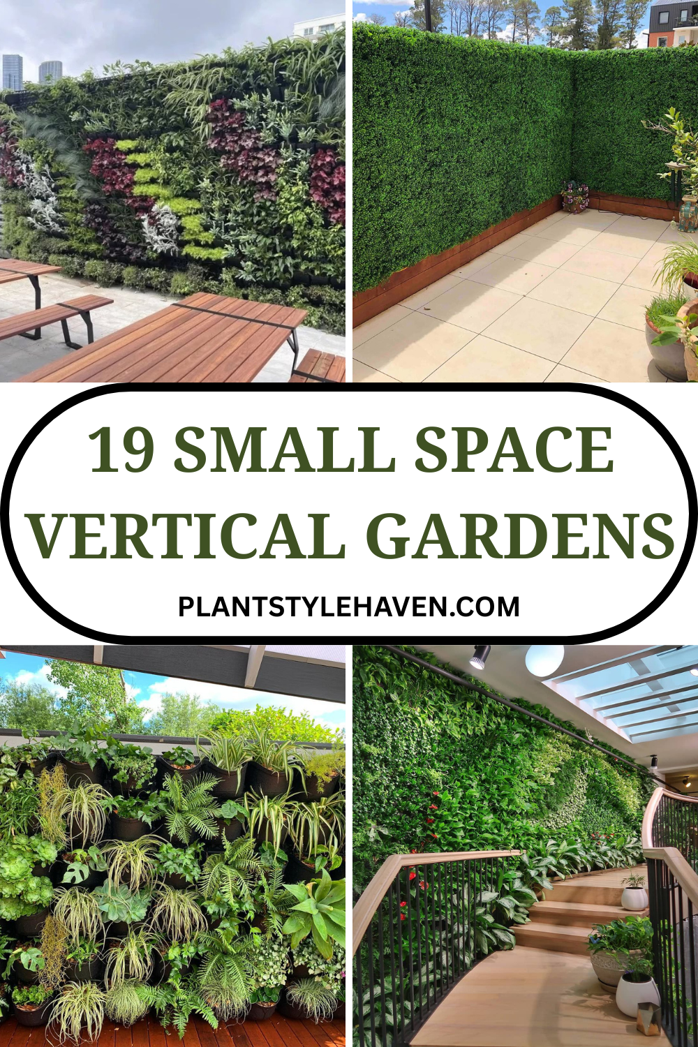 19 Small Space Vertical Gardens to Elevate Your Home