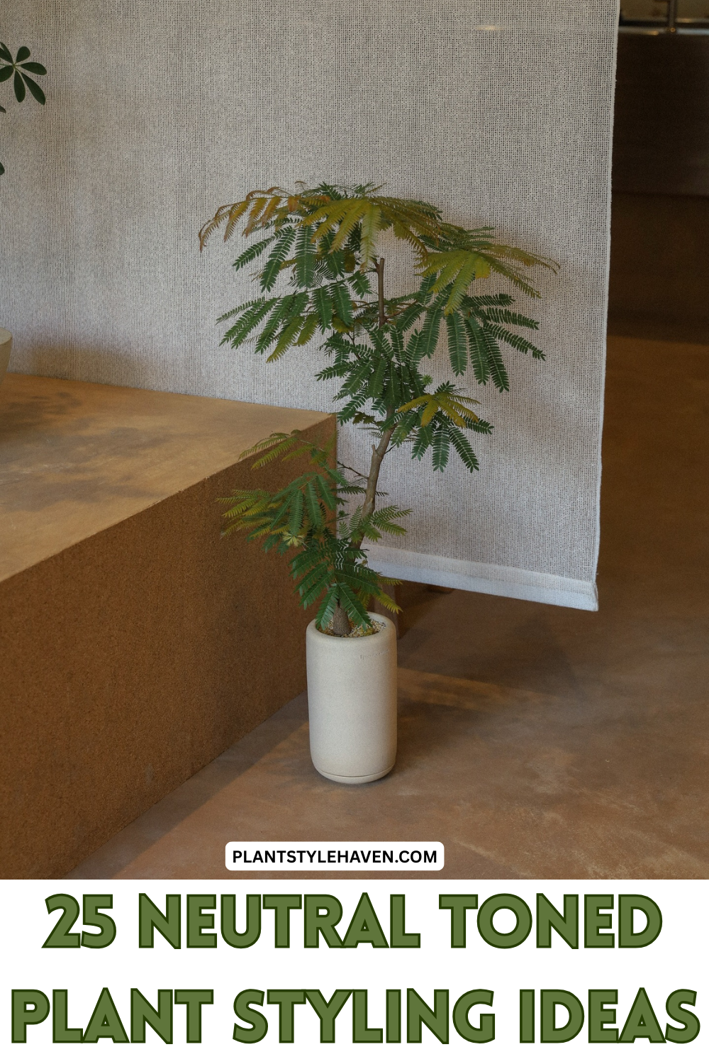 25 Neutral Toned Plant Styling Ideas for Your Home