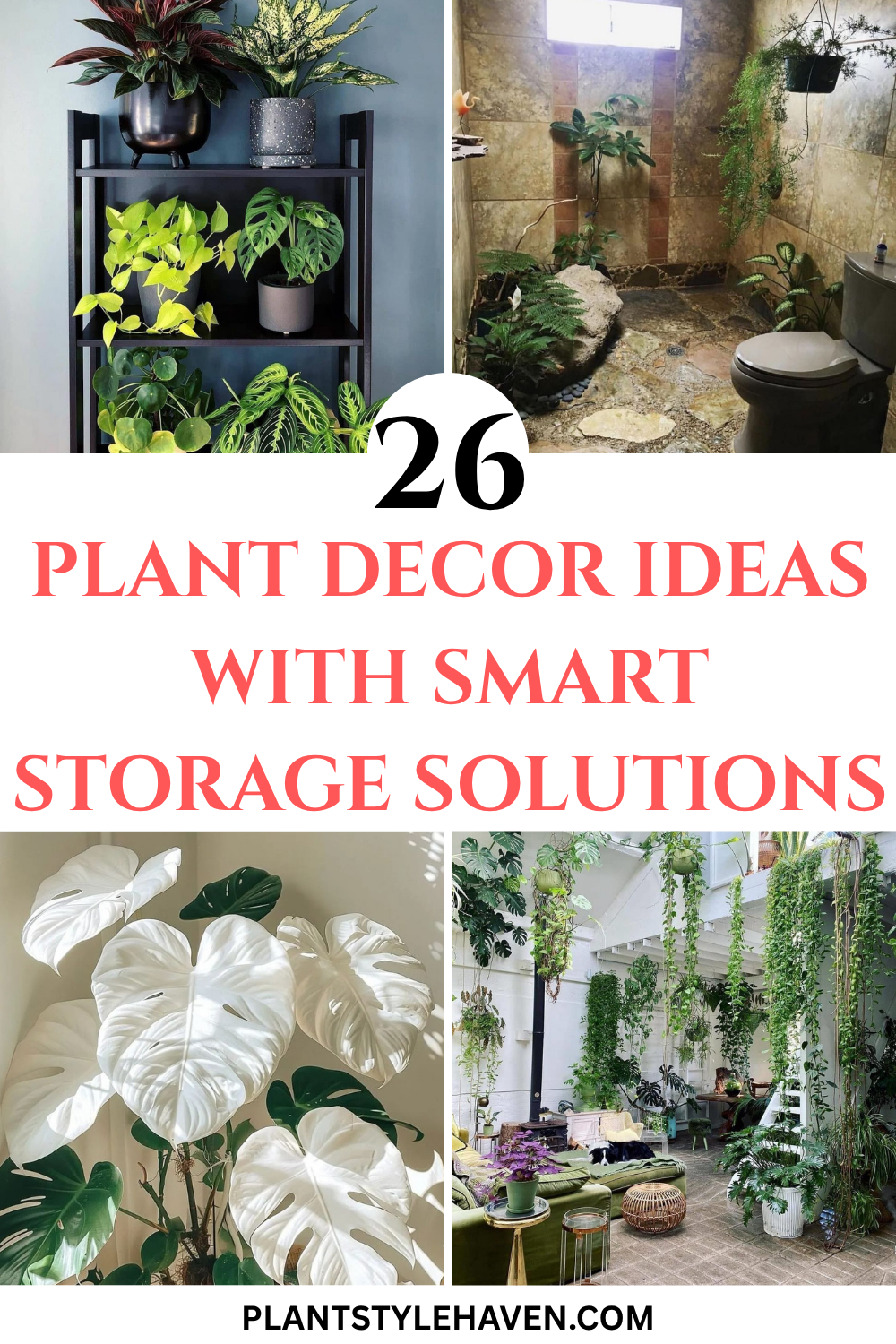 26 Plant Decor Ideas with Smart Storage Solutions