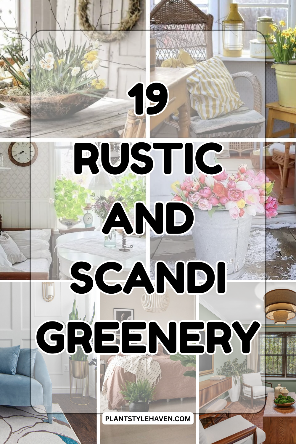 Transform Your Home with Rustic and Scandi Greenery
