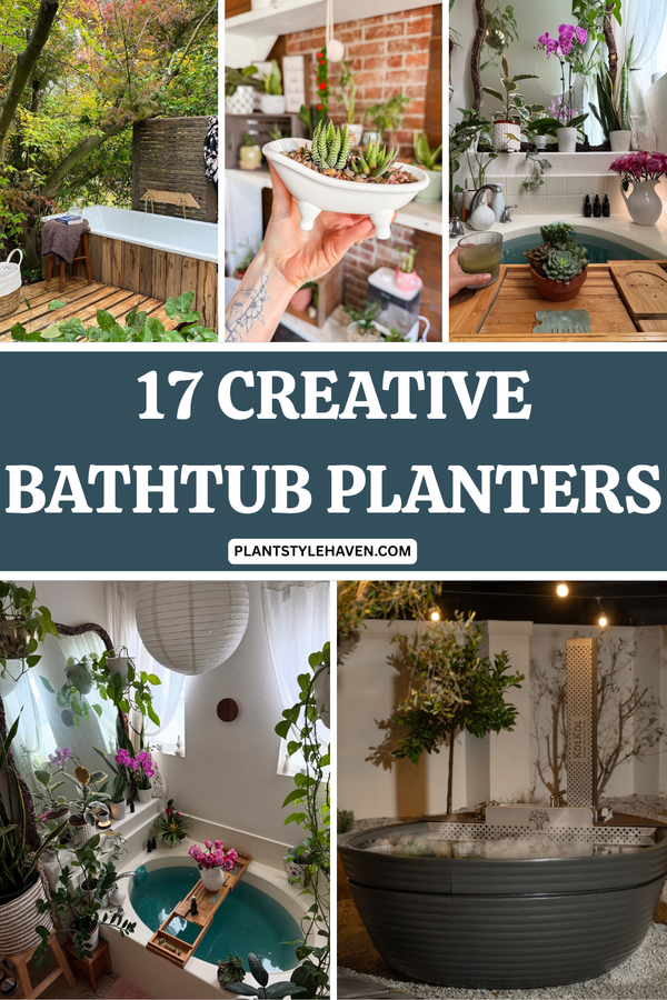 17 Creative Bathtub Planters to Elevate Your Garden
