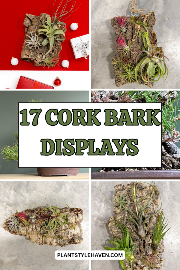 17 Creative Cork Bark Displays to Elevate Your Space