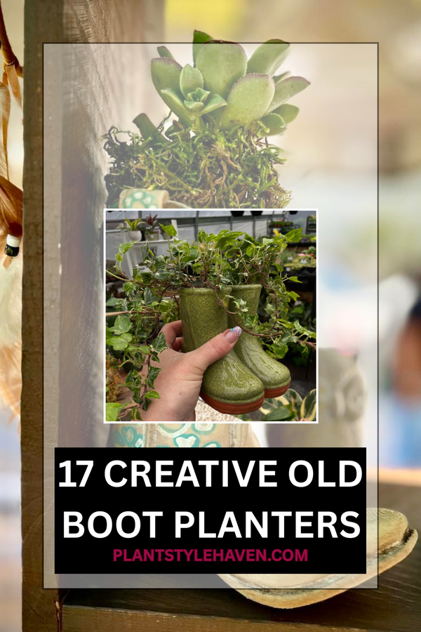 17 Creative Old Boot Planters for Your Garden