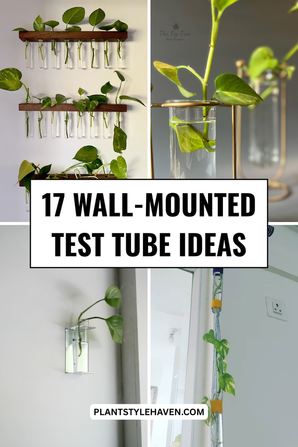 17 Creative Wall-Mounted Test Tube Ideas for Your Home