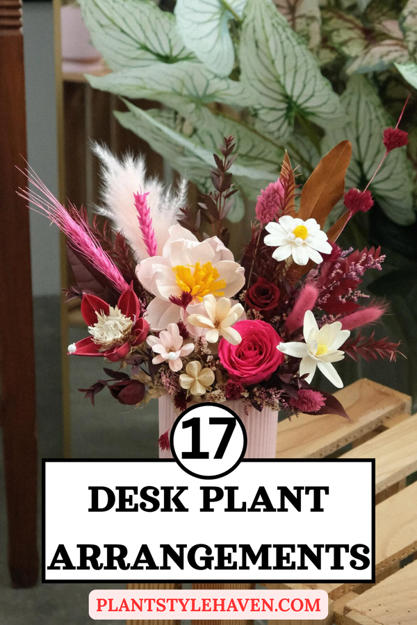 17 Desk Plant Arrangements to Revitalize Your Workspace