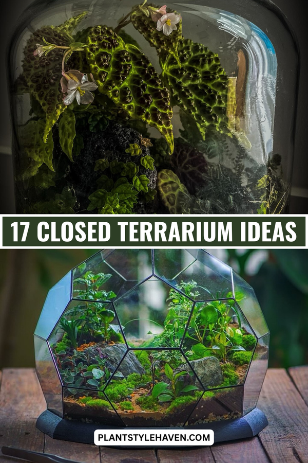 17 Enchanting Closed Terrarium Ideas for Your Home