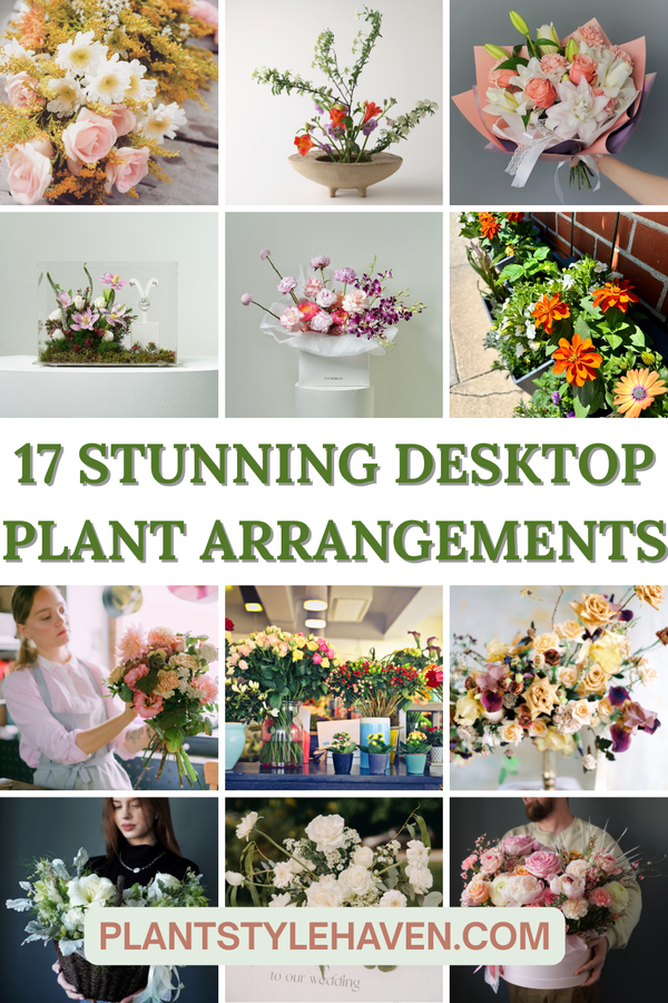 17 Stunning Desktop Plant Arrangements for Your Workspace