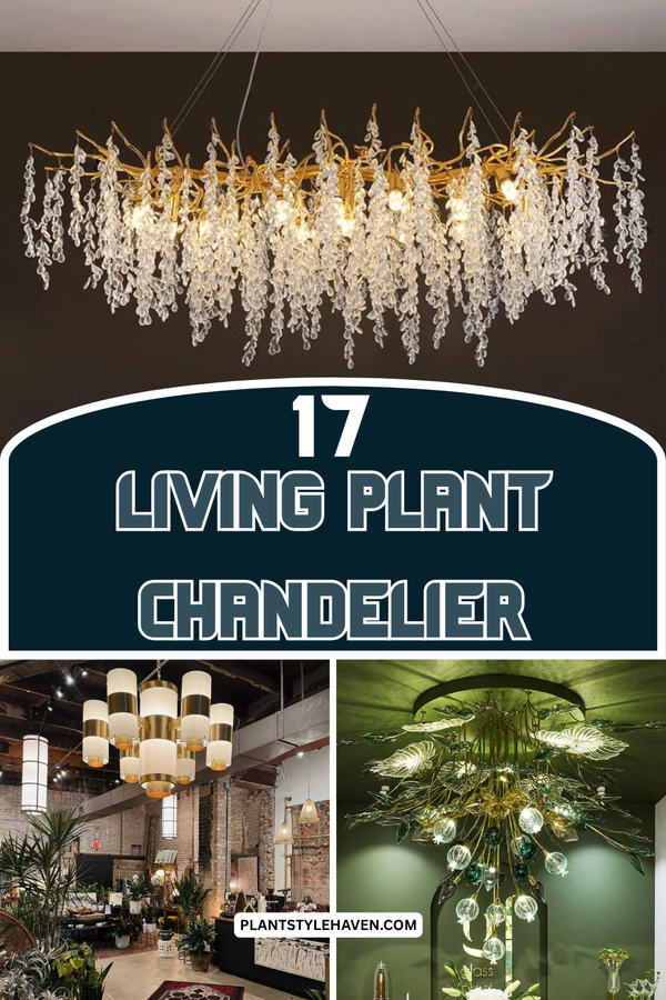 17 Stunning Living Plant Chandeliers to Transform Your Space