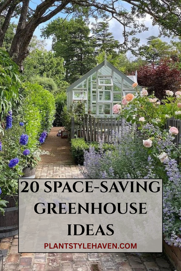 20 Space-Saving Greenhouse Ideas for Small Gardens