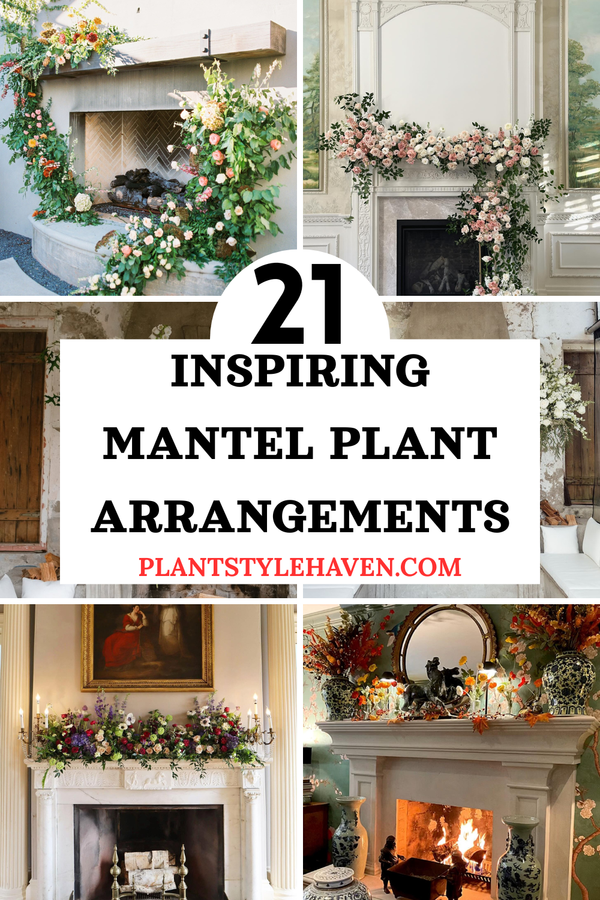 21 Inspiring Mantel Plant Arrangements for Your Home