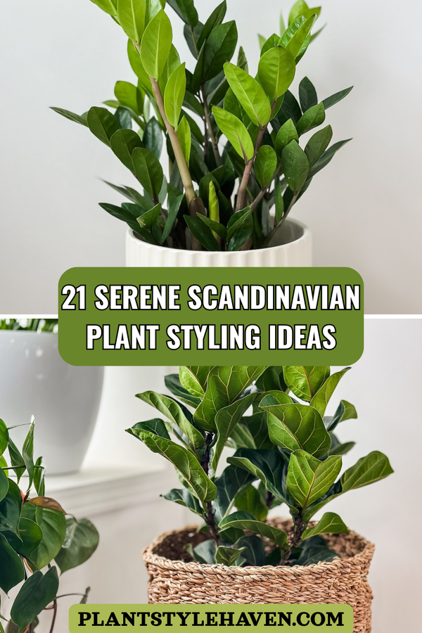 21 Serene Scandinavian Plant Styling Ideas