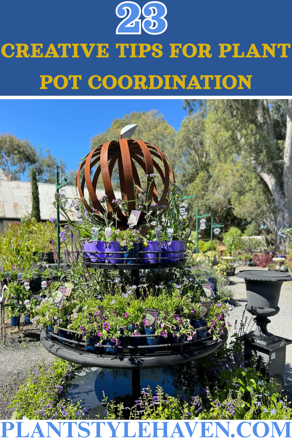 23 Creative Tips for Stunning Plant Pot Coordination