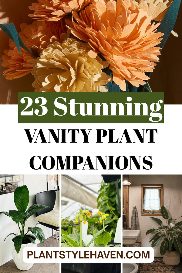 23 Stunning Vanity Plant Companions for Your Space