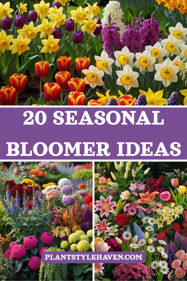 Revitalize Your Garden: 20 Seasonal Bloomer Ideas