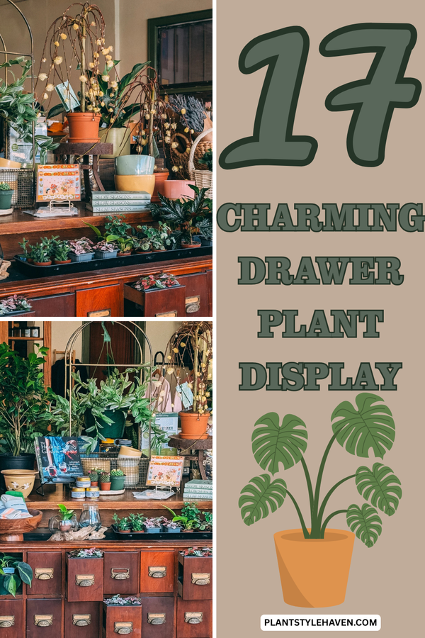Transform Your Home with 17 Charming Drawer Plant Displays
