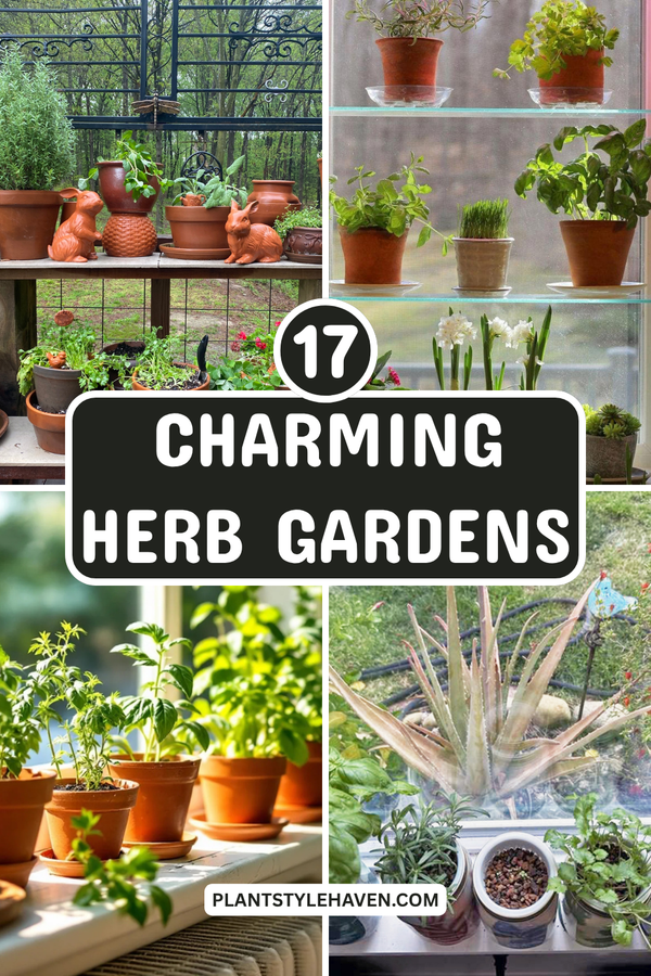 17 Charming Herb Gardens for Your Kitchen Window