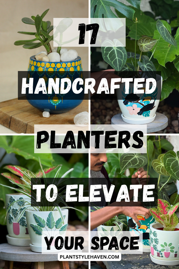 17 Handcrafted Planters to Elevate Your Space