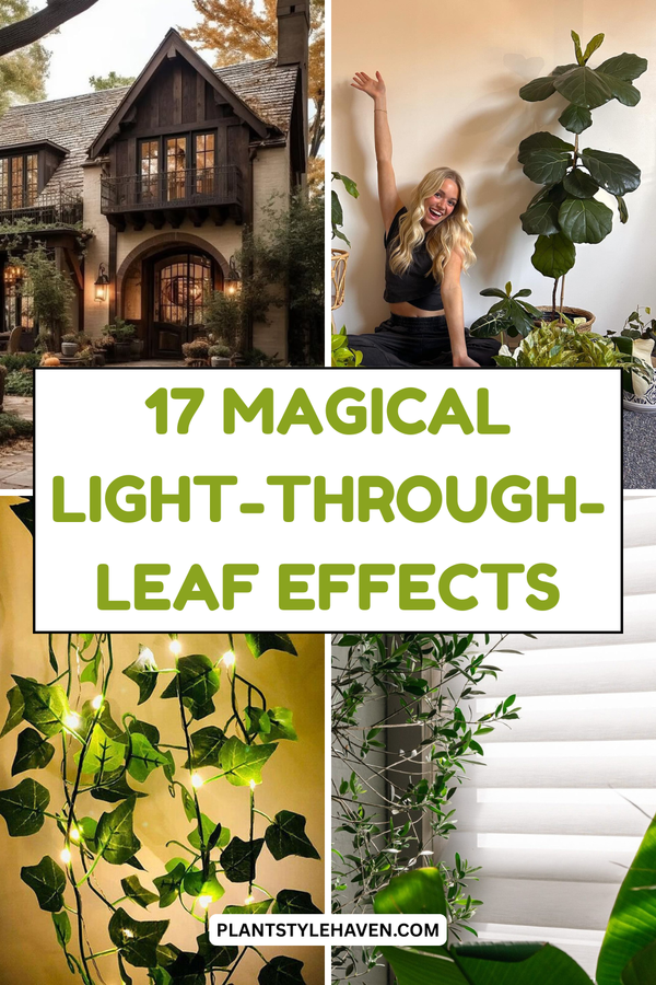 17 Magical Light-Through-Leaf Effects for Your Home