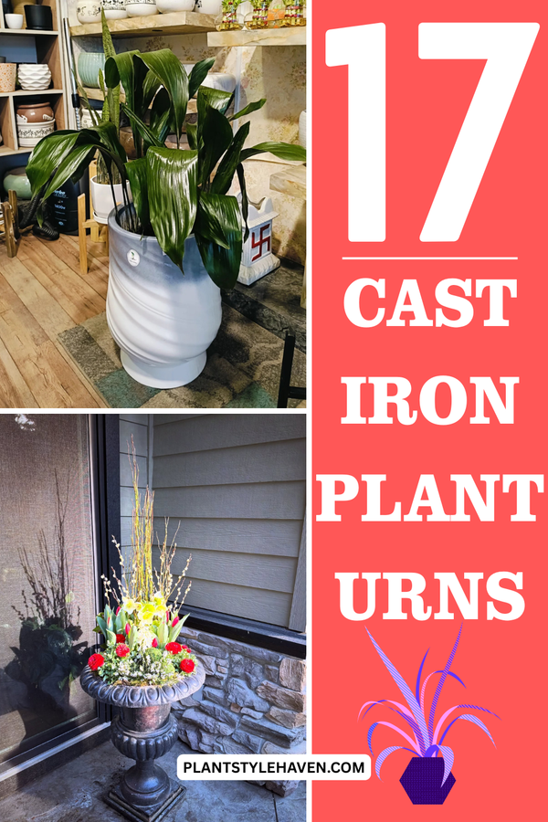 17 Stunning Cast Iron Plant Urns for Your Garden