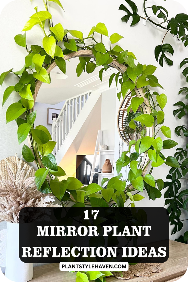 17 Stunning Mirror Plant Reflection Ideas for Your Home