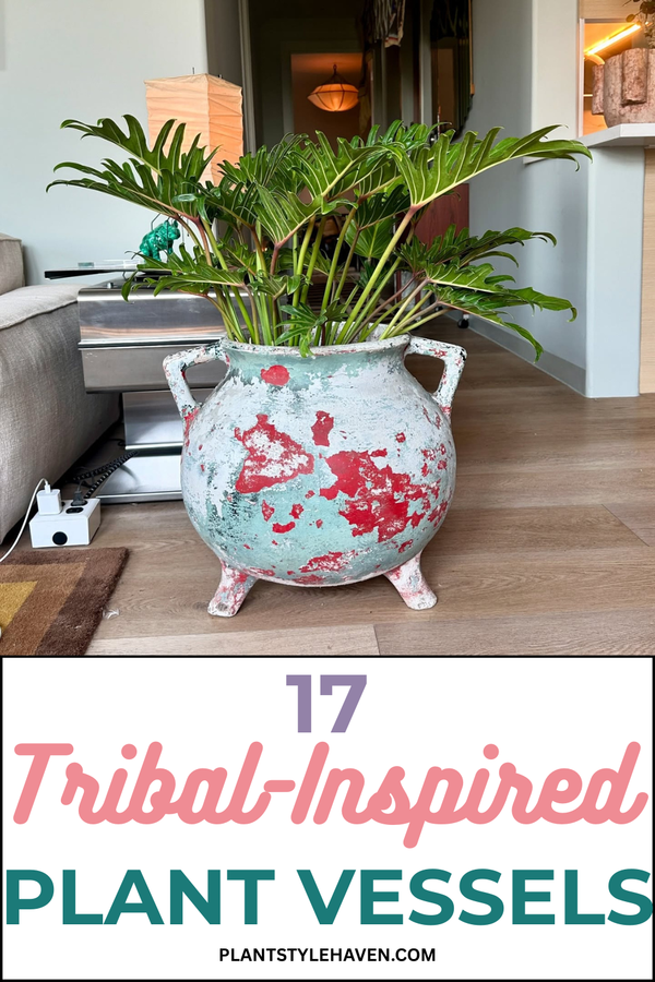 17 Tribal-Inspired Plant Vessels to Elevate Your Decor