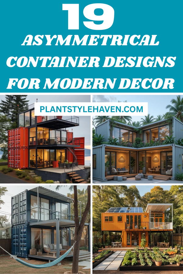 19 Asymmetrical Container Designs for Modern Decor