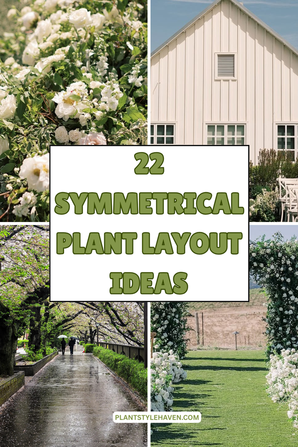 22 Symmetrical Plant Layout Ideas for Your Space