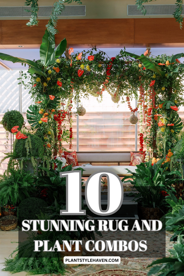 10 Stunning Rug and Plant Combos for Your Space