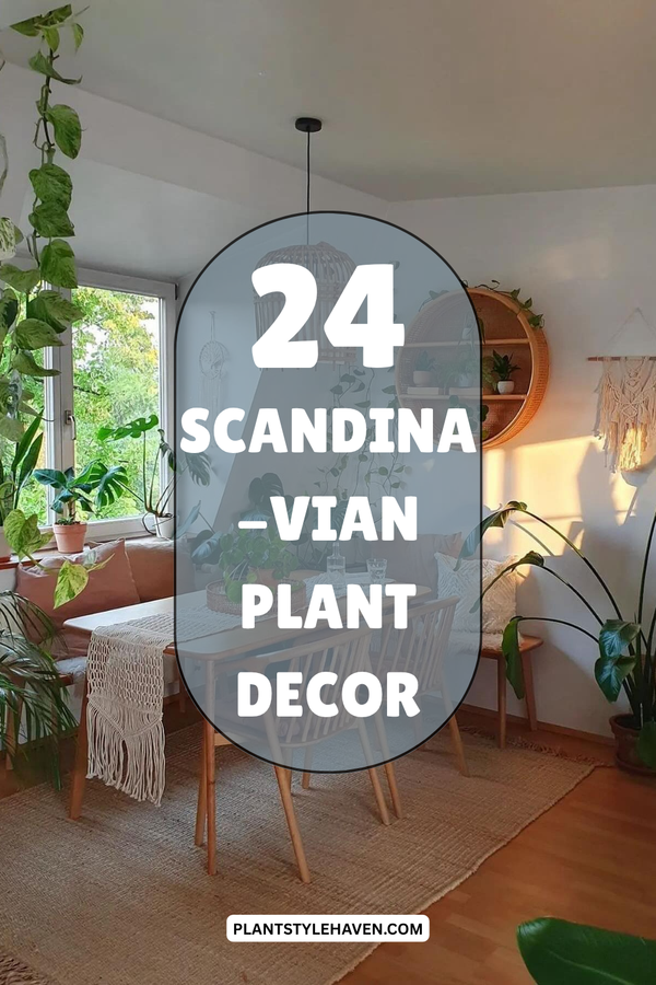 24 Creative Ideas for Scandinavian Plant Decor
