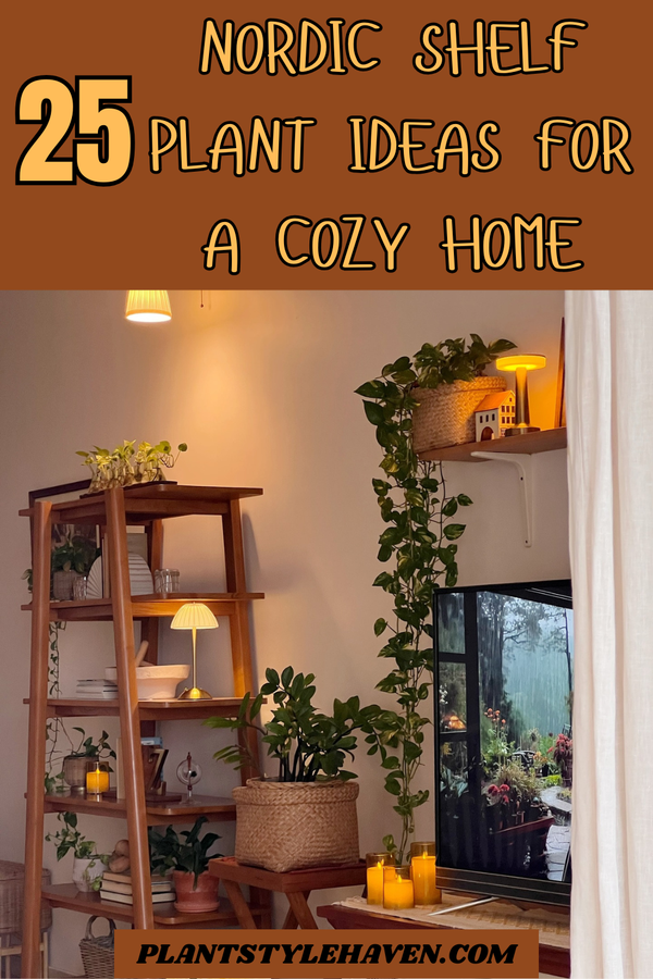 25 Nordic Shelf Plant Ideas for a Cozy Home