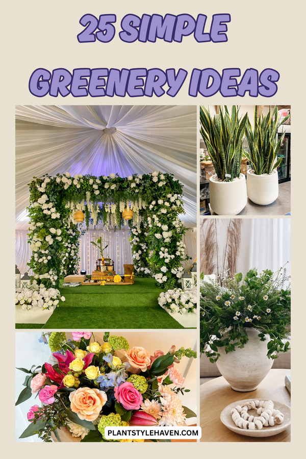 25 Simple Greenery Ideas for Your Nordic Home