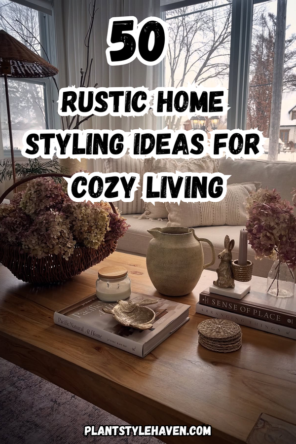 50 Rustic Home Styling Ideas for Cozy Living
