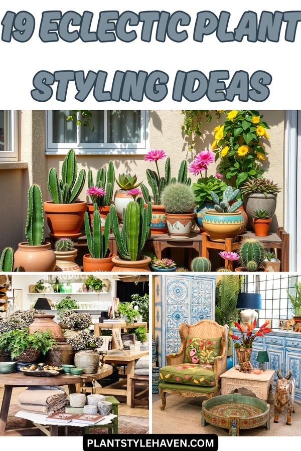 Eclectic Plant Styling Ideas for Small Spaces