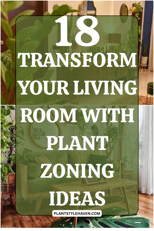 Transform Your Living Room with Plant Zoning Ideas