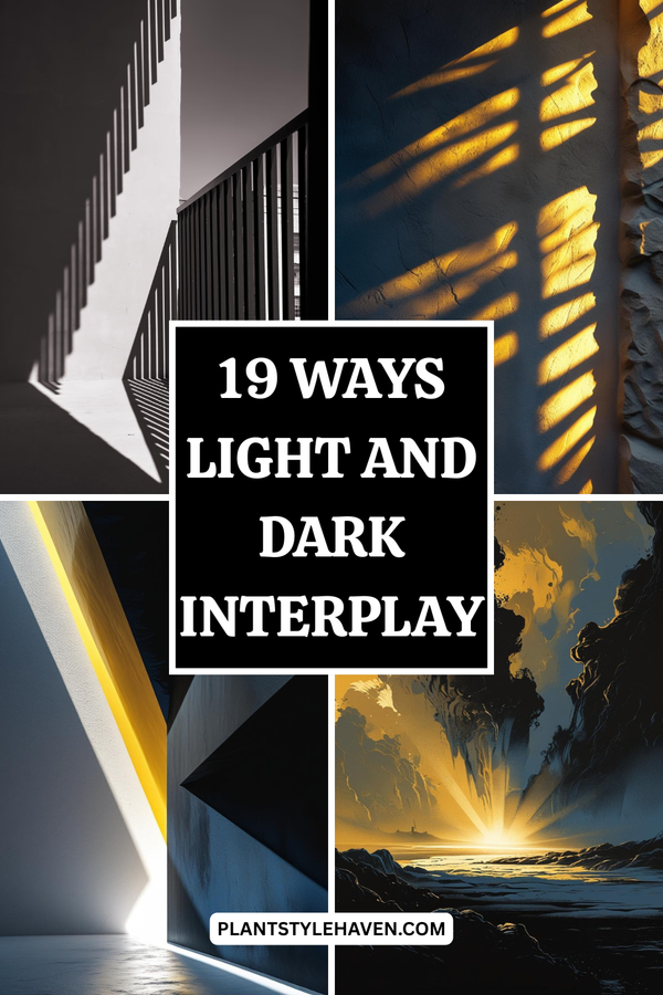 Transform Your Space: 19 Ways Light and Dark Interplay