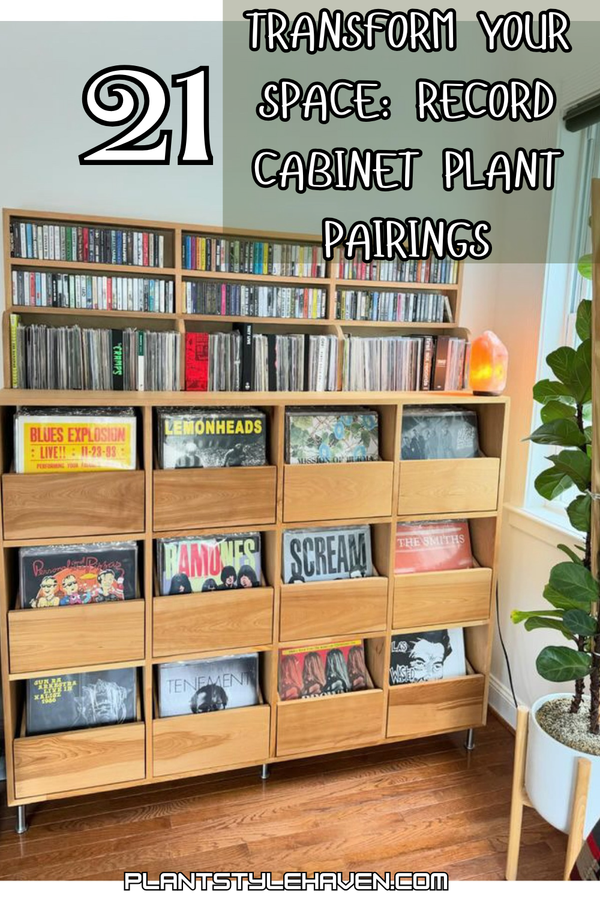 Transform Your Space: 21 Record Cabinet Plant Pairings