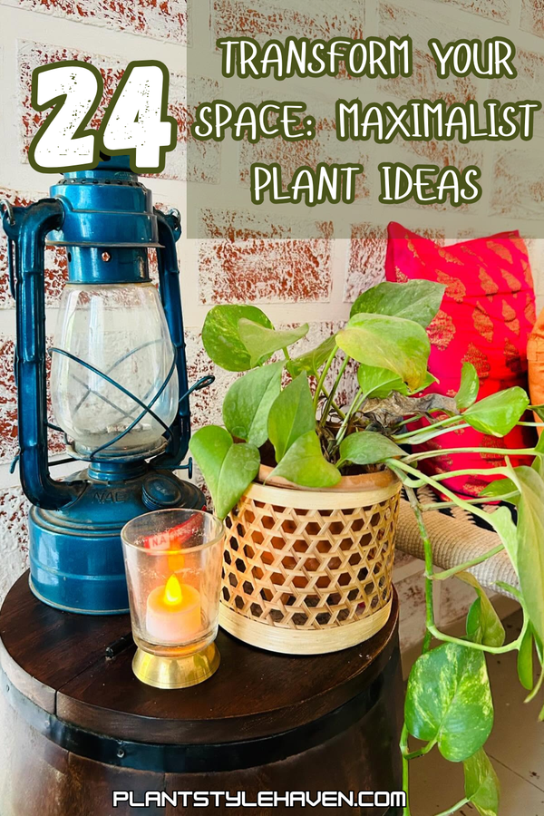Transform Your Space: 24 Maximalist Plant Ideas