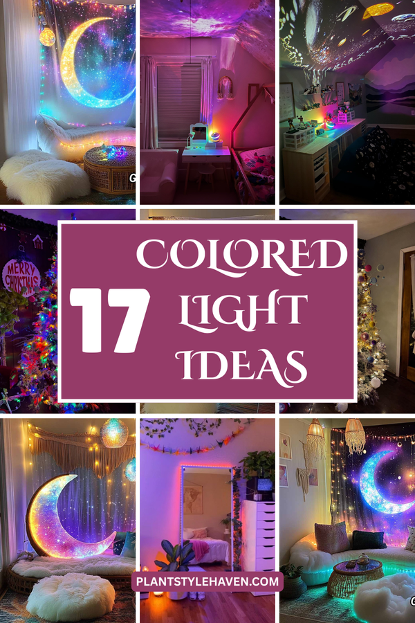 Transform Your Space with 17 Colored Light Ideas