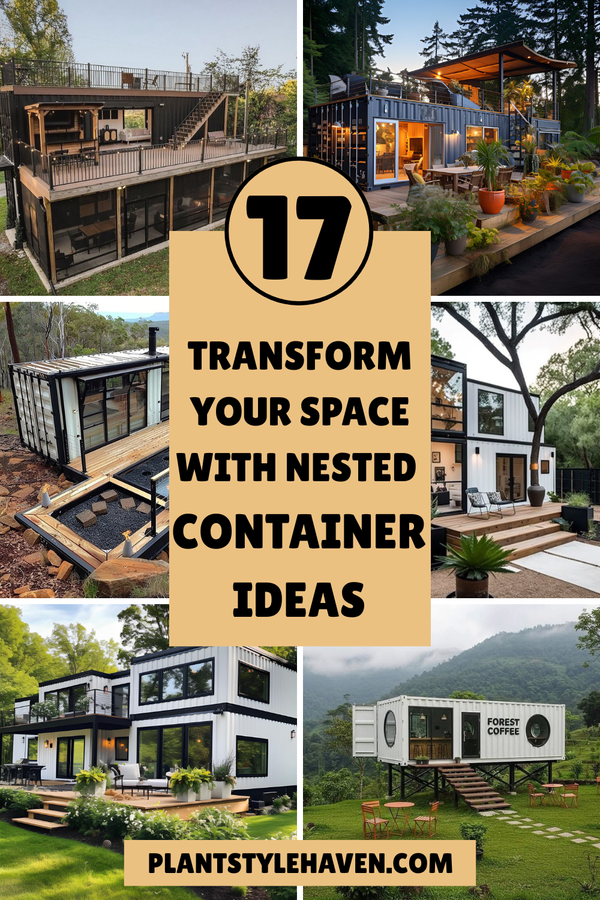 Transform Your Space with 17 Nested Container Ideas