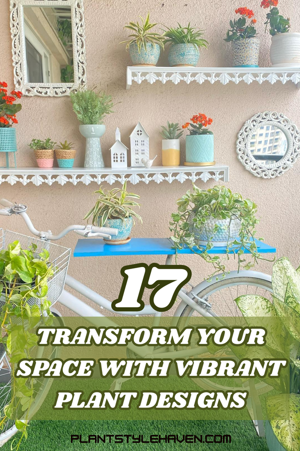 Transform Your Space with 17 Vibrant Plant Designs