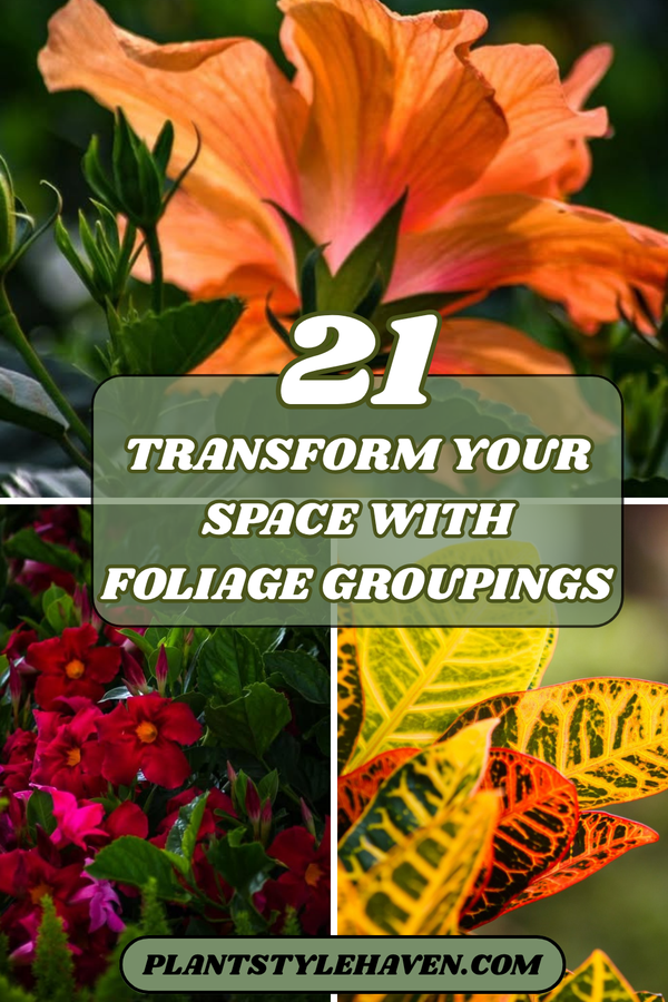 Transform Your Space with 21 Foliage Groupings