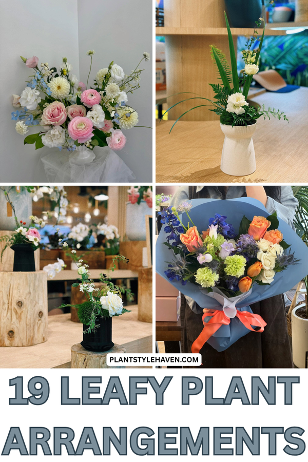 Transform Your Space with Leafy Plant Arrangements