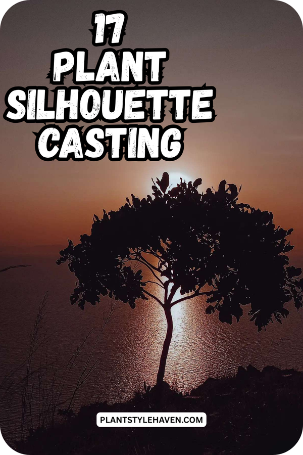 Transform Your Space with Plant Silhouette Casting
