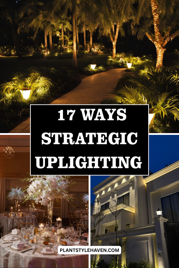 17 Ways Strategic Uplighting Transforms Your Space