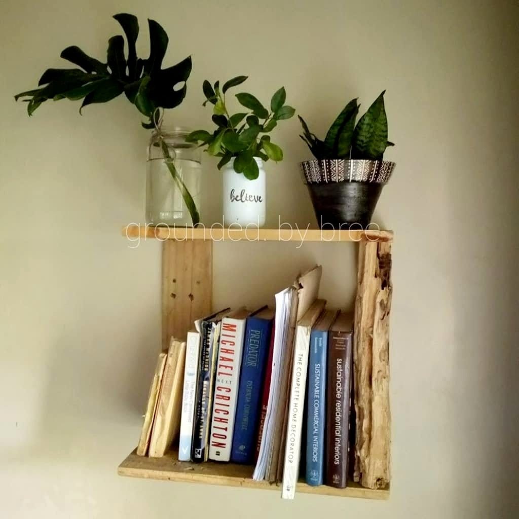 tiered plant ladder by window