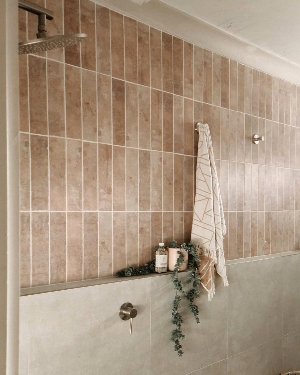terra cotta subway tiles